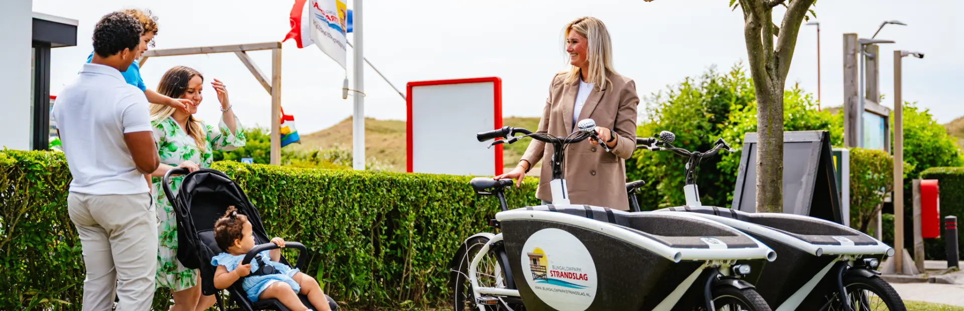 Elektrische bakfiets verhuur Strandslag